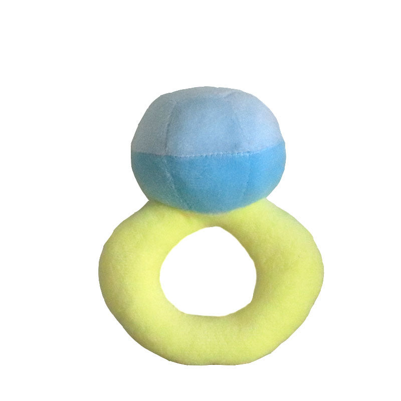 Big Diamond Doll Ring Set Funny Plush Toy eprolo