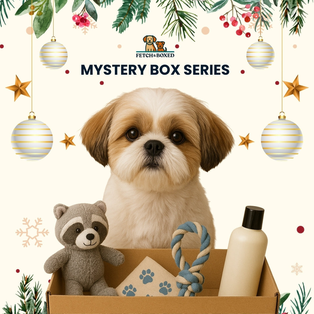 Mystery Box: Santa Paws Express ๐ Fetch & Boxed