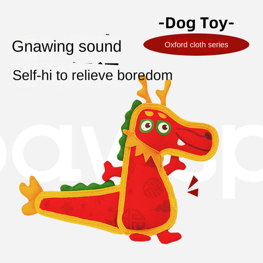 Tug-of-War Toy for Dogs Teeth Cleaning Oxford Cloth Pet Sound Interactive Toy for Small and Medium Dogs eprolo