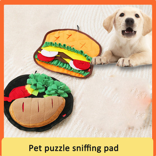 Dog sniffing mat hidden food sniffing blanket pet toy eprolo