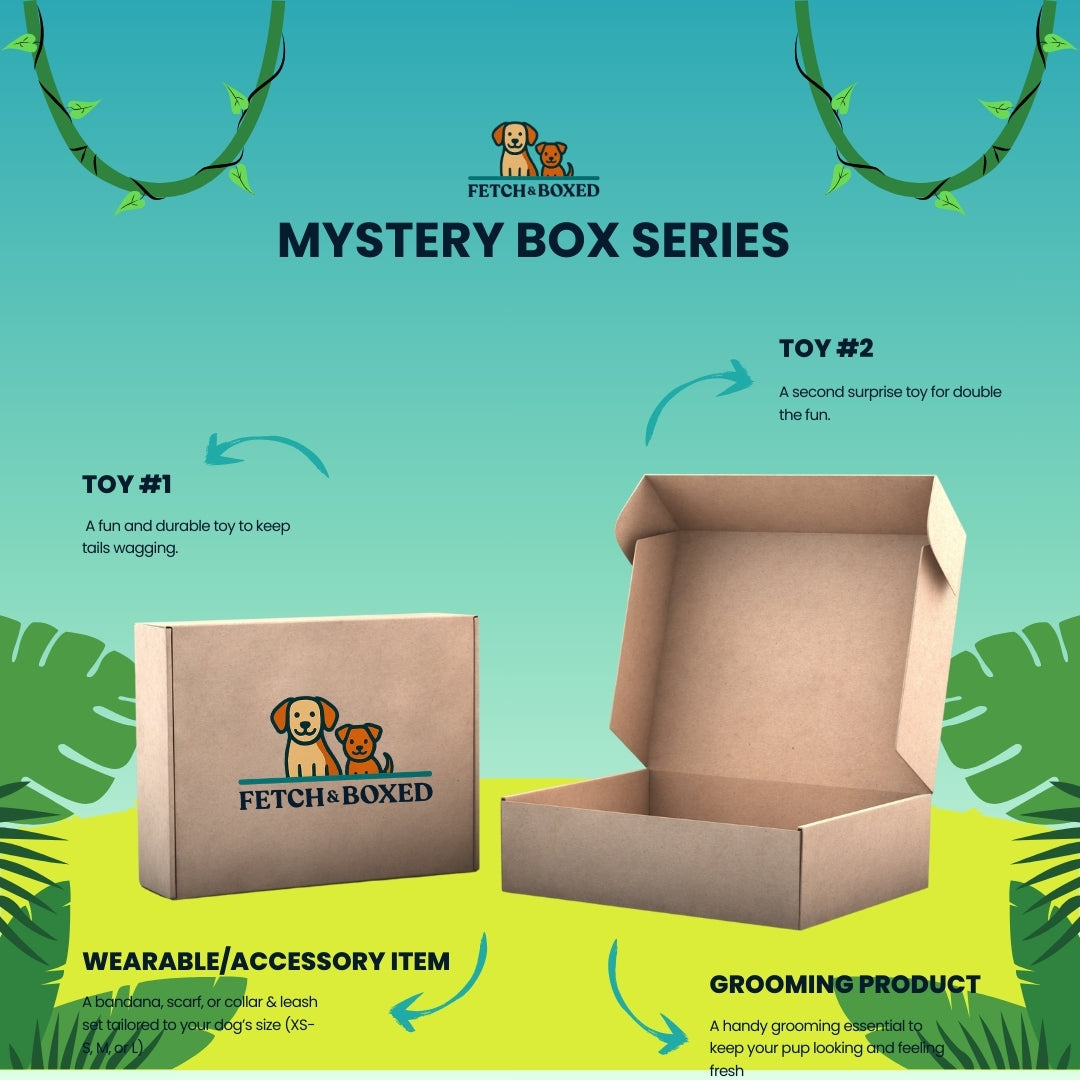 Mystery Box: Jungle Bark-venture 🐾 Fetch & Boxed
