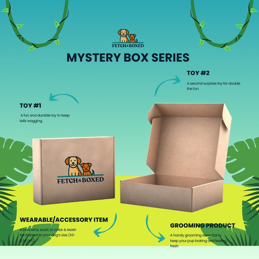 Fetch & Boxed | Mystery Box: Jungle Bark-venture 🐾
