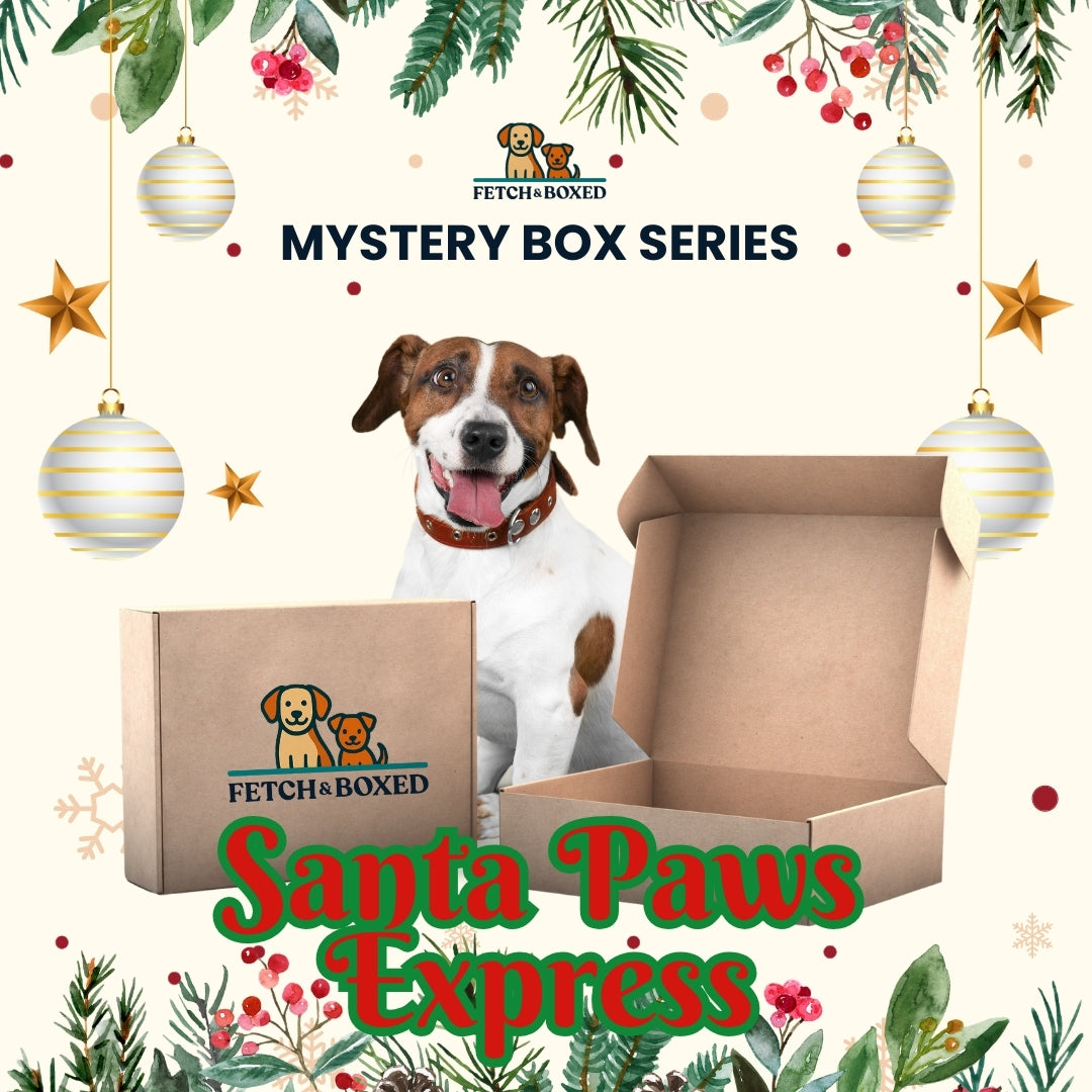 Fetch & Boxed | Mystery Box: Santa Paws Express 🎁