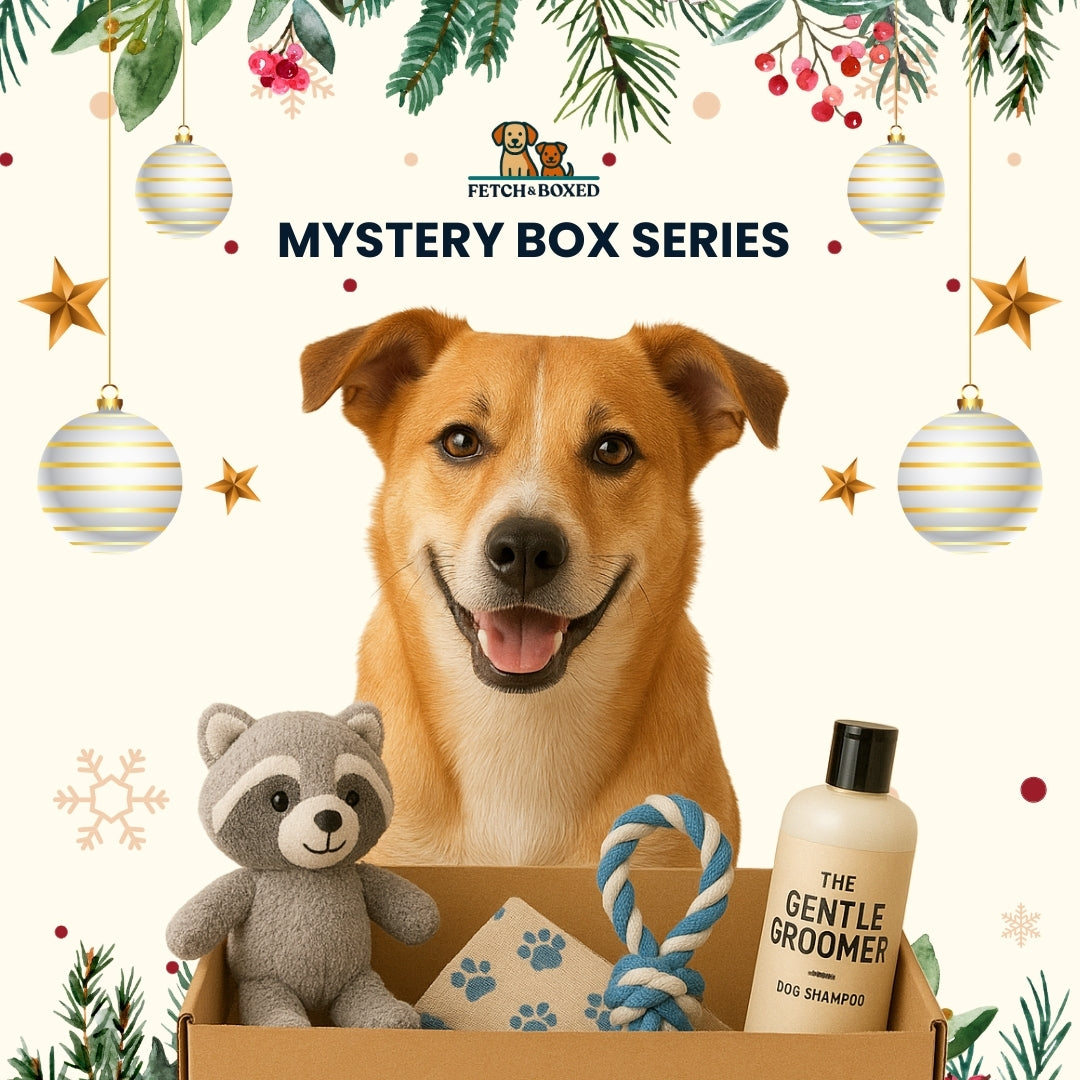 Fetch & Boxed | Mystery Box: Santa Paws Express 🎁
