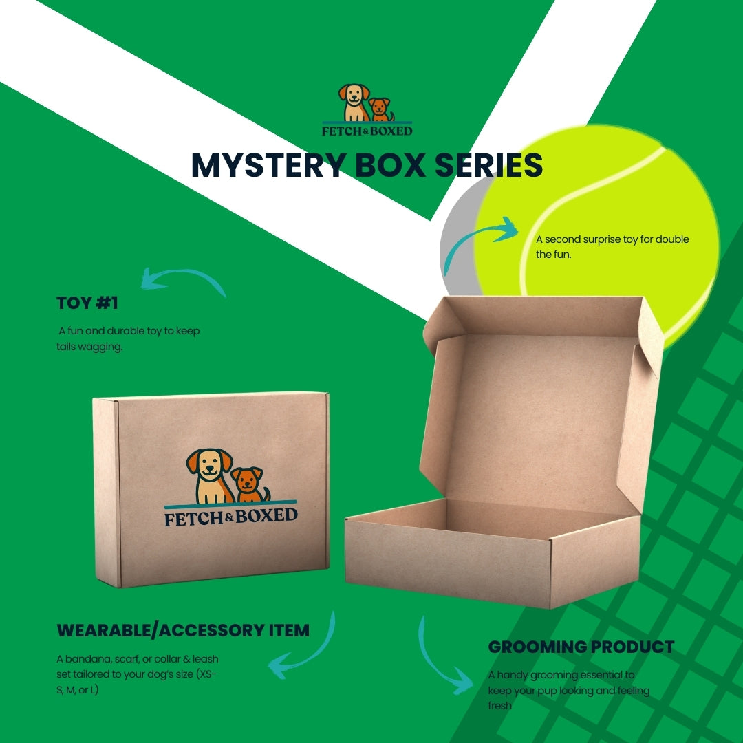 Fetch & Boxed | Mystery Box: Wimbarkdon Woofs 🎾