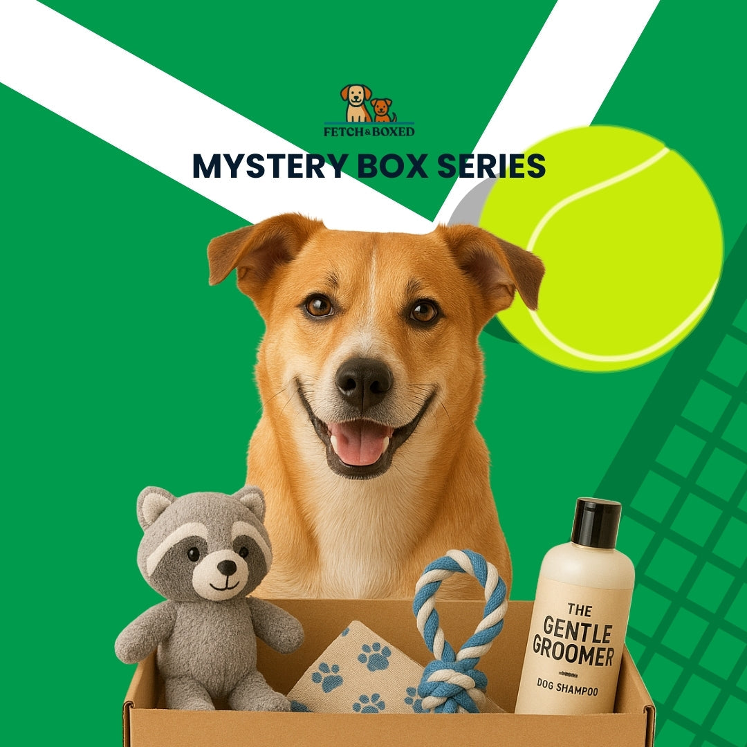 Mystery Box: Wimbarkdon Woofs 🎾 Fetch & Boxed