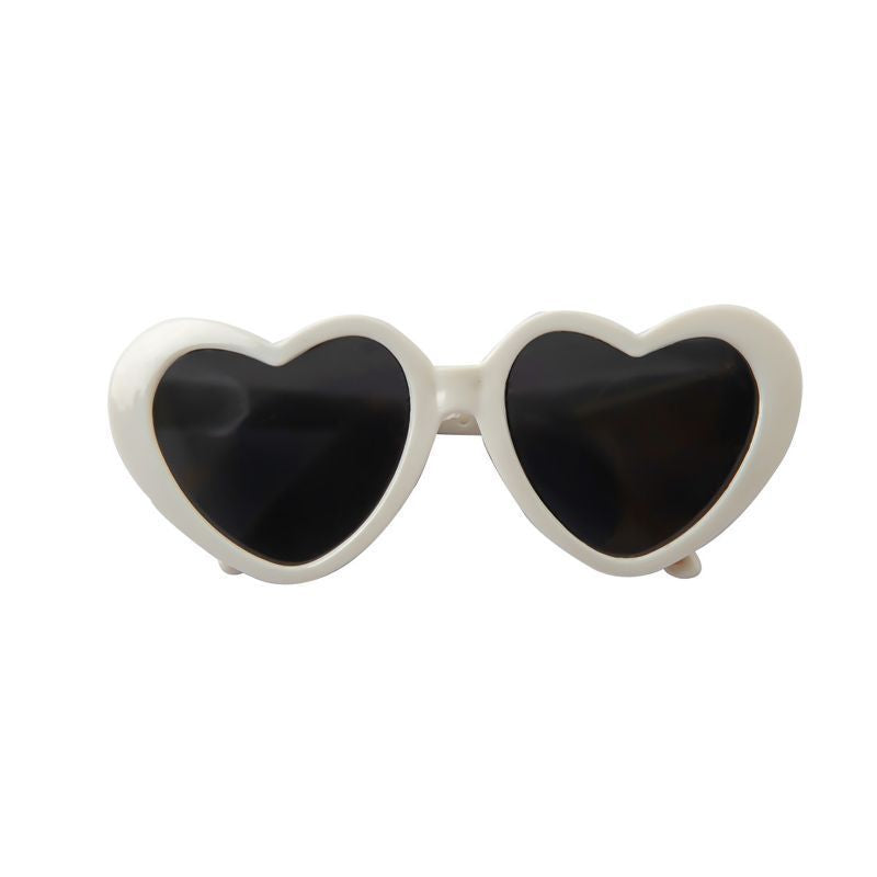 Creative Love Pet Dog Cat Creative Sunglasses Sun Glasses with Accessories Photo eprolo