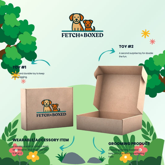 Fetch & Boxed | Jungle Woofs Fetch & Boxed