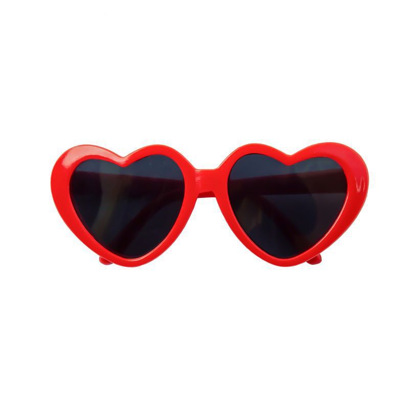 Creative Love Pet Dog Cat Creative Sunglasses Sun Glasses with Accessories Photo eprolo