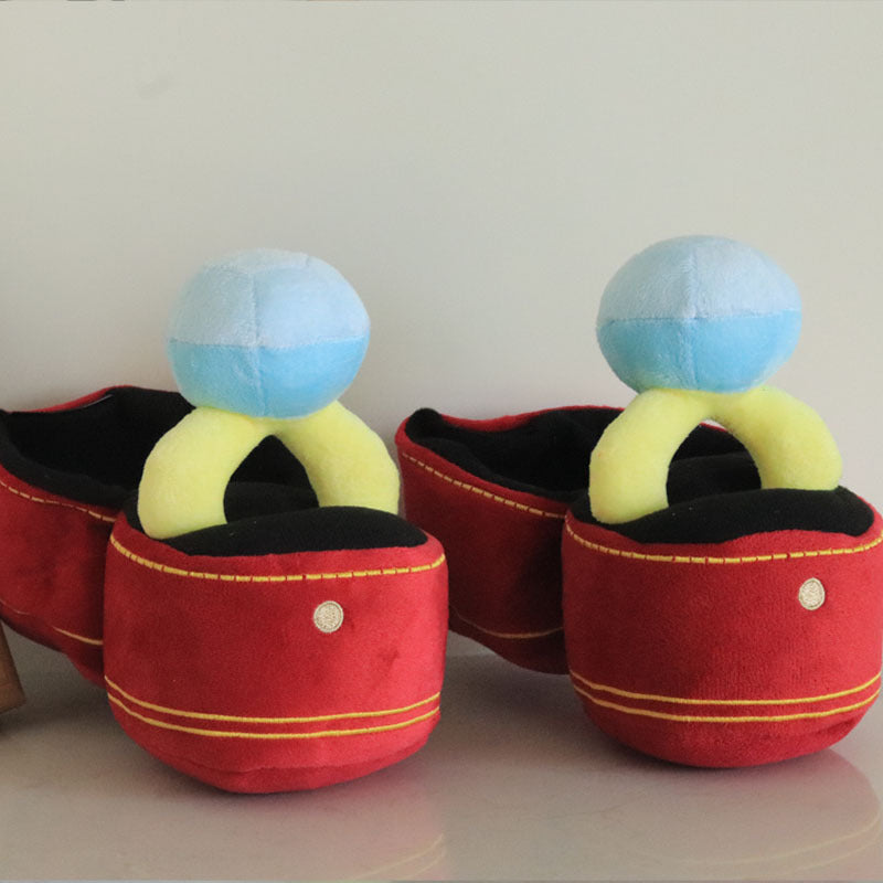 Big Diamond Doll Ring Set Funny Plush Toy eprolo