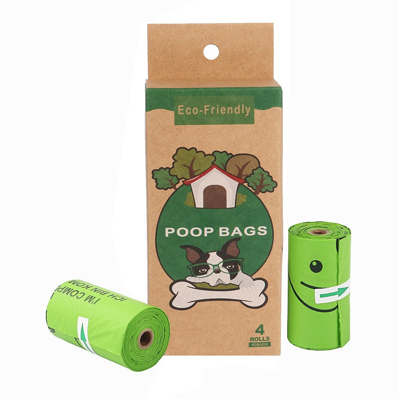 Biodegradable Pet Waste Bags Corn Starch PLA Degradable Poop Bags eprolo