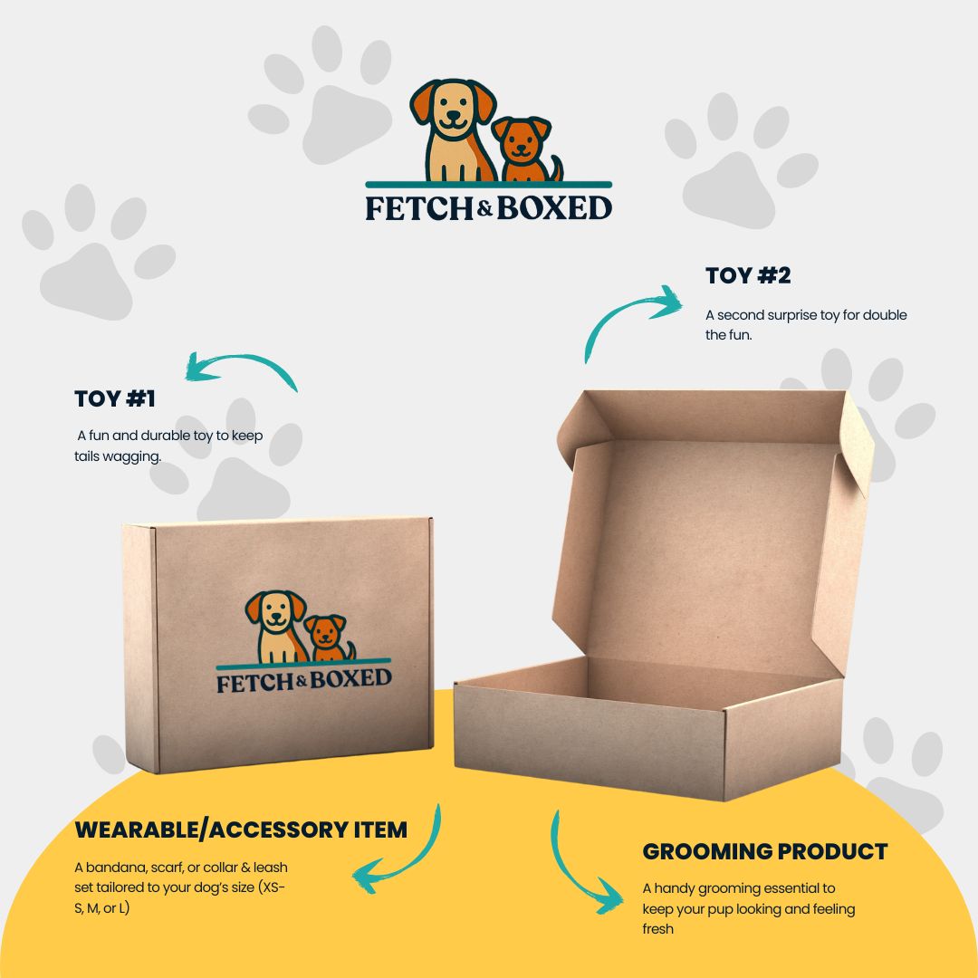 Fetch & Boxed | Care Paw-kage Box(6M) Fetch & Boxed