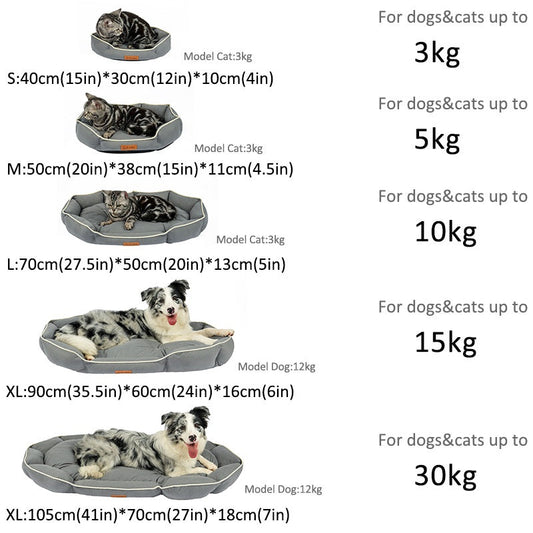 Dog Bed for Medium and Large Dogs | Pet Bed for Shiba Inu Pads eprolo