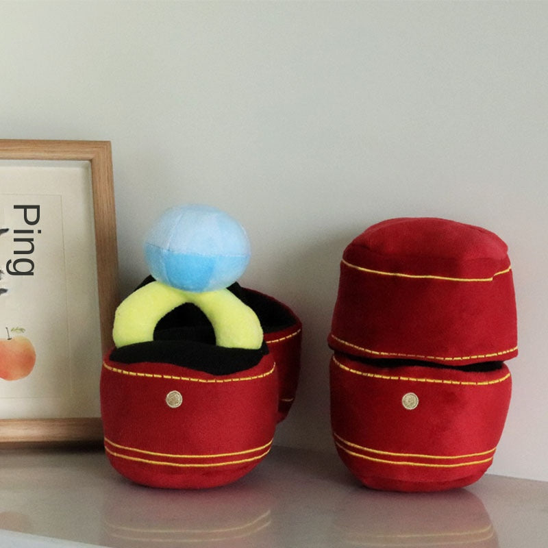 Big Diamond Doll Ring Set Funny Plush Toy eprolo